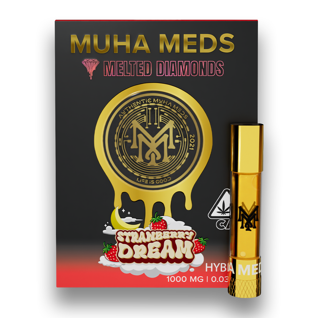 Strawberry Dream Muha Meds Cart 1000MG