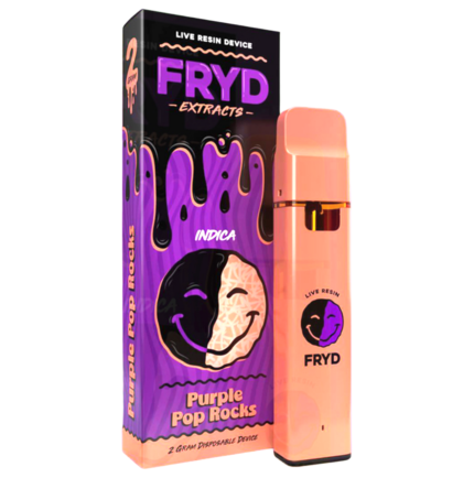 Purple Pop Rocks Fryd Carts